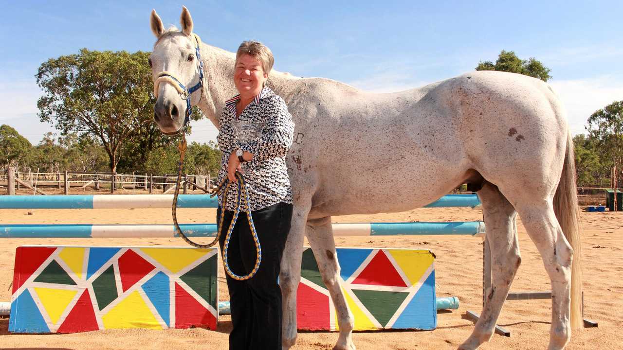 JUMPING AT THE CHANCE: Warwick's Christine Bradfield is calling for more volunteers to help keep showjumping alive after she was named Equestrian Queensland's 2019 Official of the Year. Picture: Marian Faa