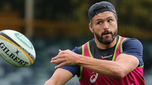 Adam Ashley-Cooper has impressed in training for the Wallabies. Picture: Getty Images