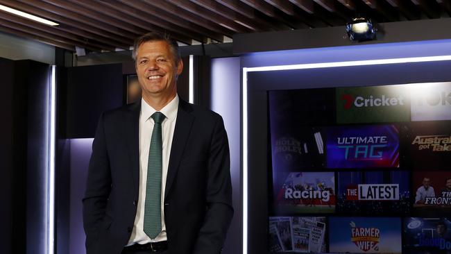 Seven West Media CEO James Warburton. Picture: Nikki Short