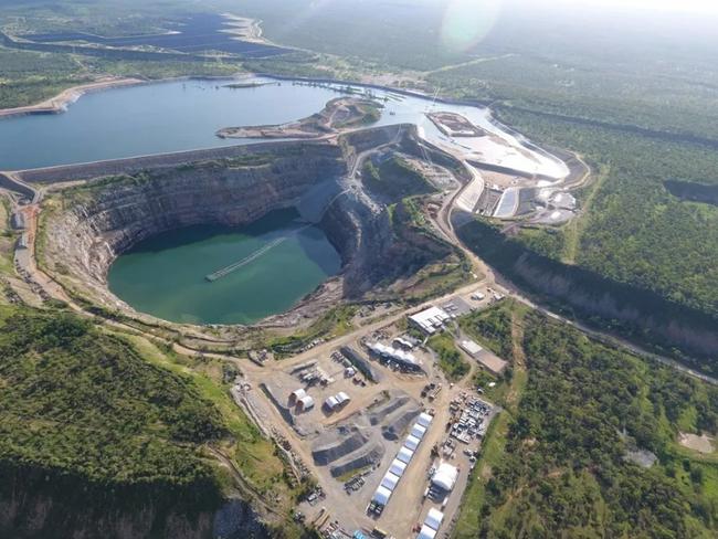 Aerial view of the Kidston Clean Energy Hub in North Queensland. Picture: Supplied.