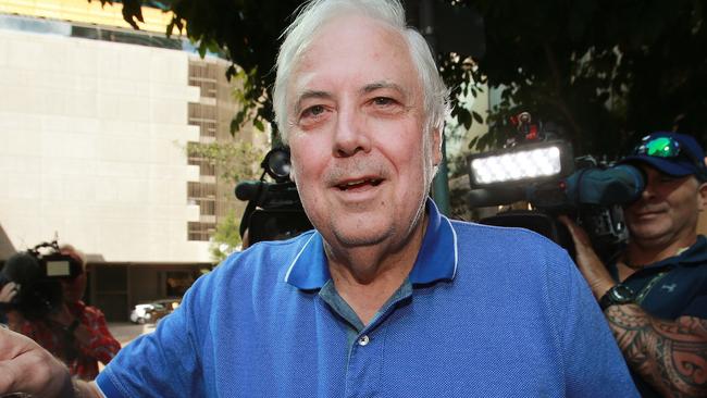 Clive Palmer currently collects about $4 million a year in royalties from operations at Sino Iron. Picture: Claudia Baxter