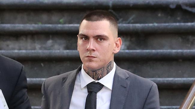 Dylan Voller at Downing Centre Court in May. Picture: NCA NewsWire