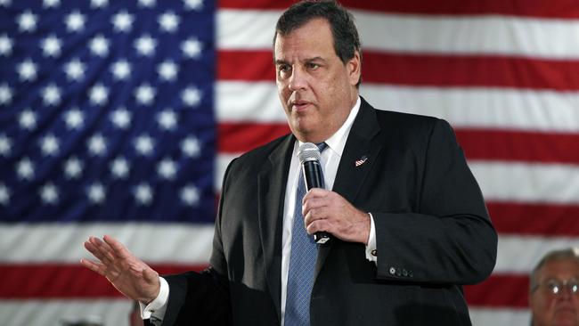 Controversial New Jersey Governor Chris Christie is also a chance for Attorney General, despite being ridiculed. Picture: AP/Mel Evans.