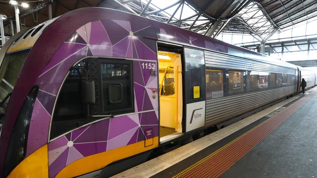 The cost of a daily ticket on the regional network would be capped at $9.20 for a full fare. Picture: David Crosling