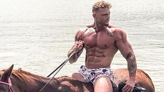 Instafamous fitness model Garry Turner says he “forgot” he needed to report to police. Picture: Instagram