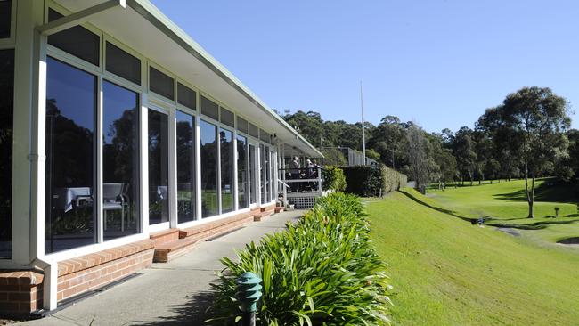 A photo of the current clubhouse.