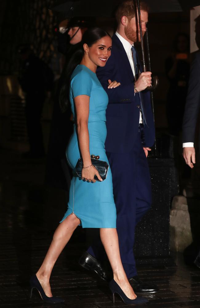 Their entrance at last night’s Endeavour Awards was brief but powerful. Picture: Chris Jackson/Getty Images