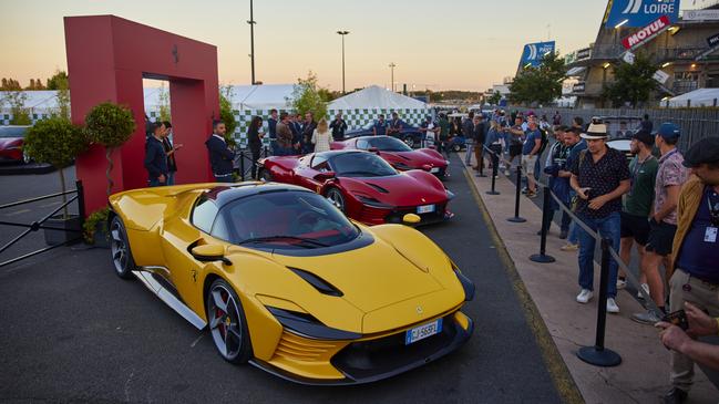 A trio of Daytona SP3s at Le Mans