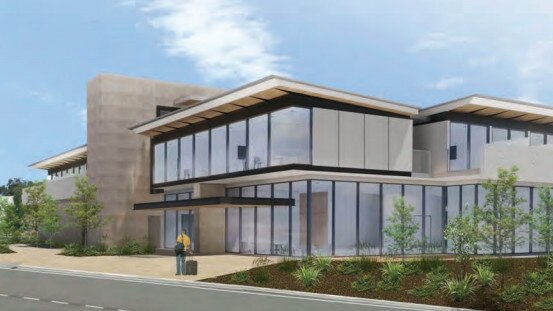 An artist’s impression of the three-storey McLaren Motel planned for Field Street, McLaren Vale. Picture: Supplied