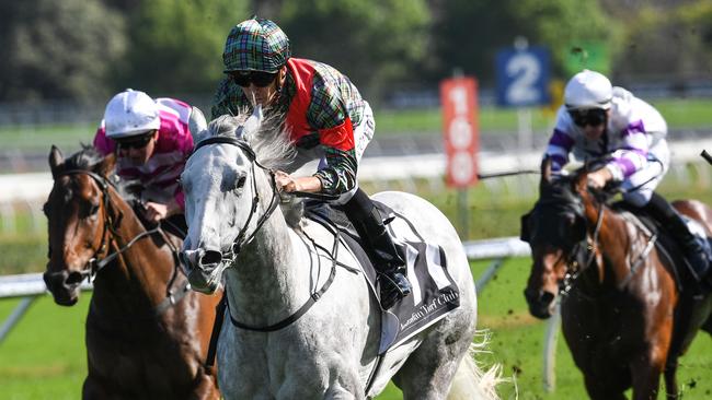 White Moss was a dominant winner last start. Picture: AAP