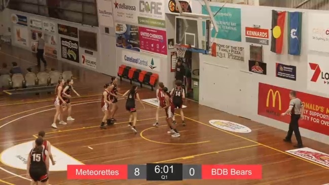 Replay: Queensland Basketball - U14 Girls Championship (Div 1 – Mackay Meteorettes v Bundaberg Bears)