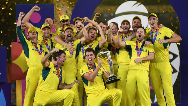 Inda are still coming to terms with Australia’s World Cup win. (Photo by Gareth Copley/Getty Images)