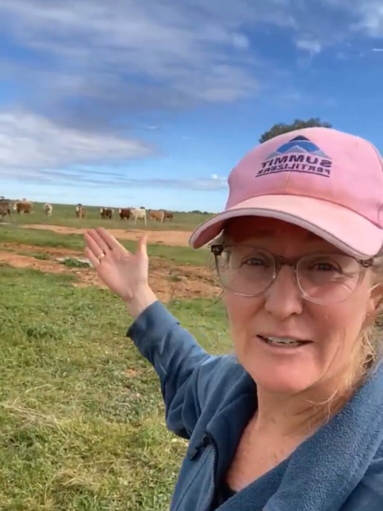 WA-based farmer, Jo Ashworth said an outbreak will affect several different kinds of animals. Picture: Twitter @joashworth155