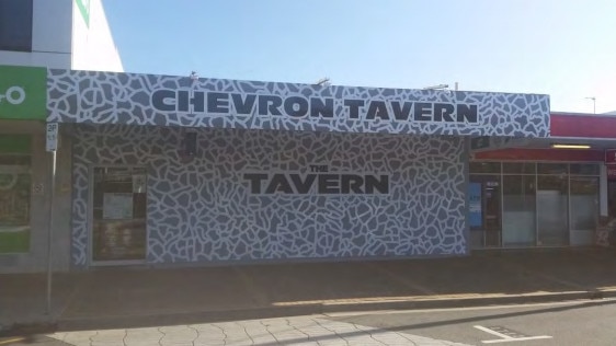 The Chevron Tavern site where there are development changes being considered by council.