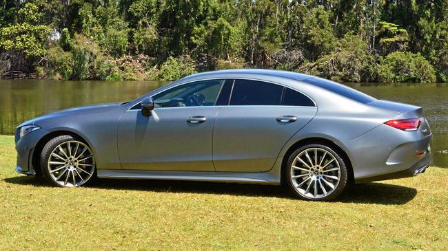 The Mercedes-Benz CLS450 Coupe. Picture: John McCutcheon