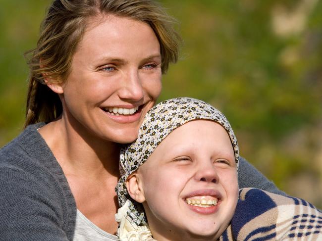 Actor Cameron Diaz and Sofia Vassilieva in scene from the film adaptation of Picoult’s 'My Sister's Keeper'.