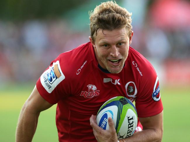 Lachie Turner will be expected to give the Reds some attacking thrust in the absence of the halves.