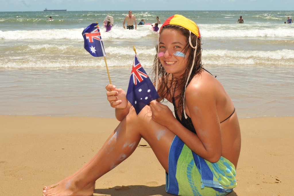 Tannum teens celebrate birthday at the beach