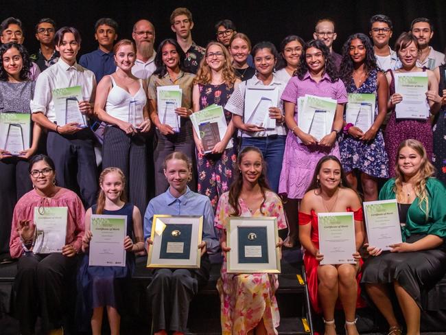 58 Territory students received 104 awards across 31 categories, acknowledging their academic efforts in 2022. Picture: Helen Orr