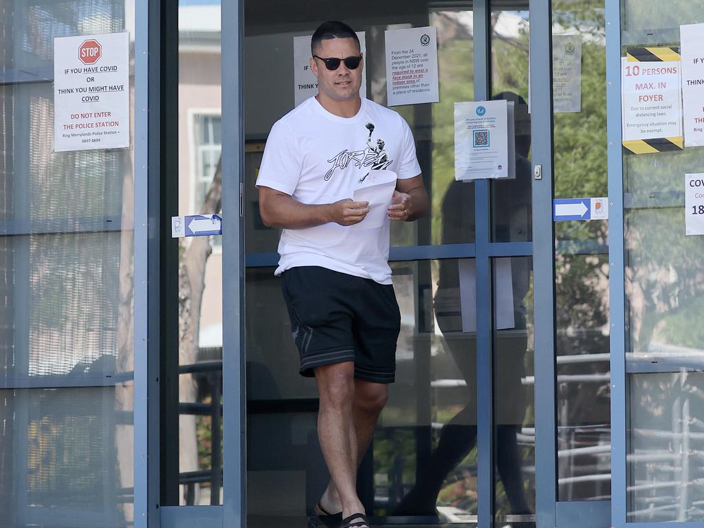 Under his bail conditions, Hayne must not travel to Newcastle or contact the alleged victim. Picture: NCA NewsWire / Dylan Coker