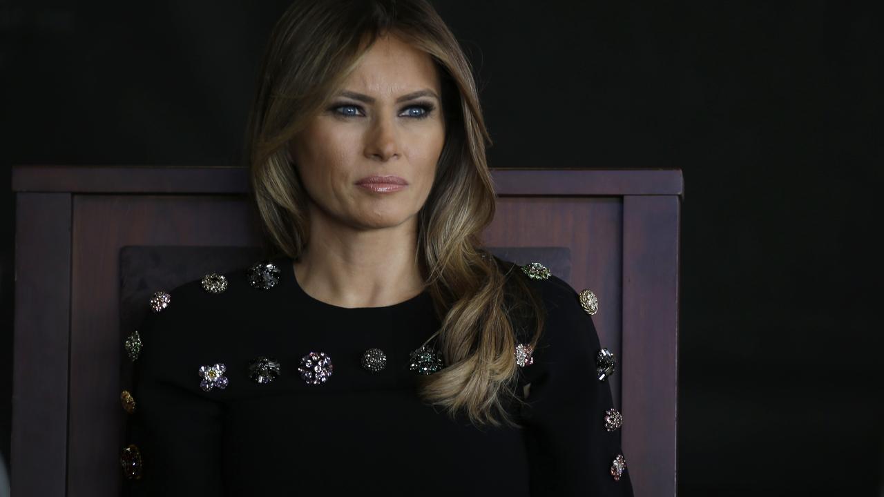 Melania Trump’s whereabouts have become the source of much speculation. Picture: AFP