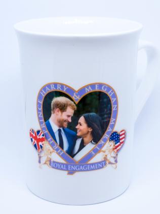 The UK is awash with royal wedding merchandise. Picture: Supplied