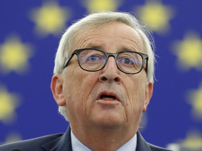 European Commission President Jean-Claude Juncker has accused British Prime Minister Boris Johnson of spreading lies during the Brexit campaign. Picture: AP