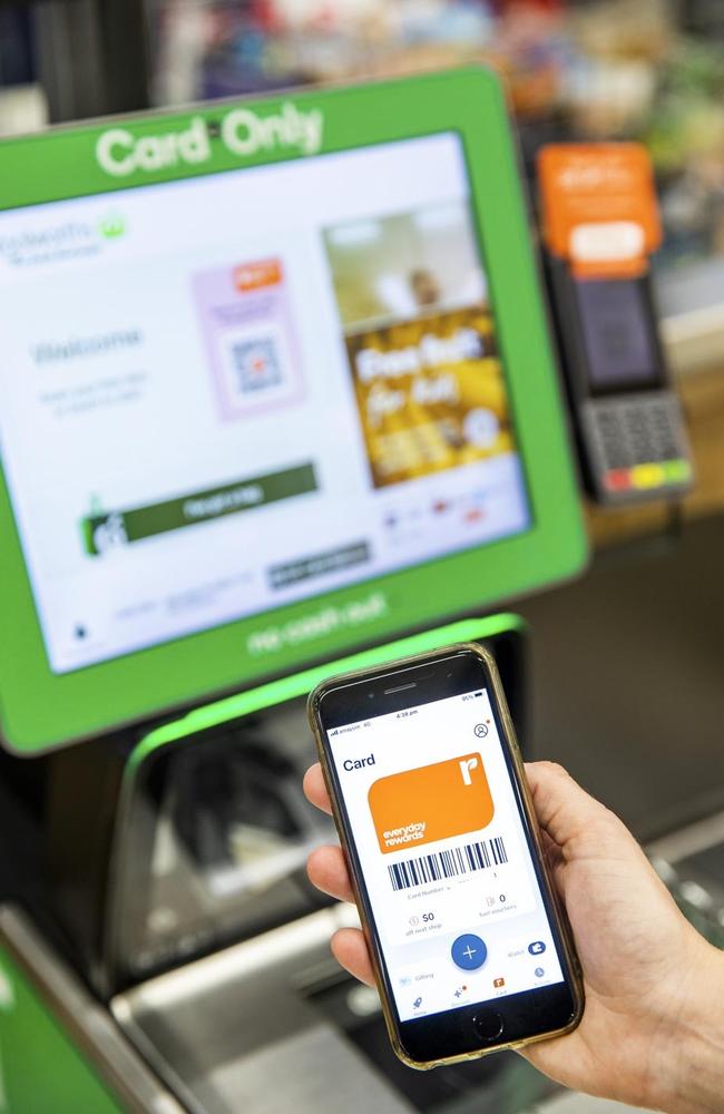 Everyday Rewards allows Woolworths shoppers to earn points off of their shop. Photograph Dallas Kilponen/Woolworths