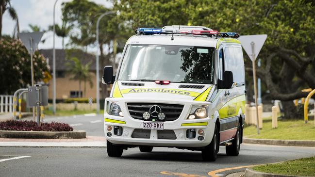 A 28-year-old man was transferred to Townsville Hospital after an alleged attack in Mareeba on Saturday.