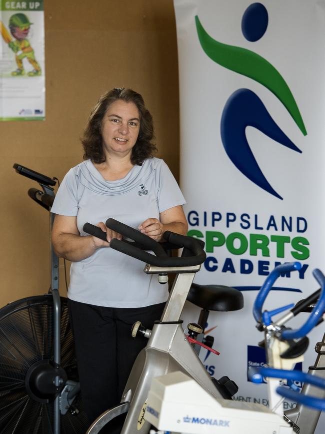 Sports stars: Anita Pistrin from the Gippsland Sports Academy. Picture: Zoe Phillips