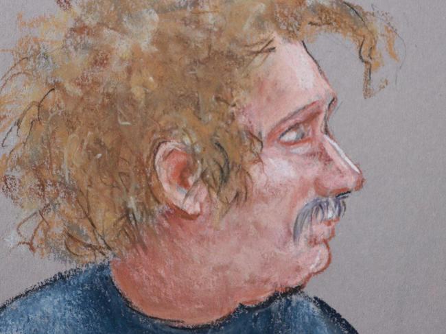 Joerg Kloepper faced court for the first time after being charged with the murder of Leanyer mother Sheena Fairfield.