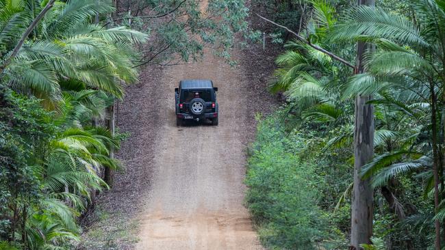 4WD fun at Mt Mee. Picture: Dominika Lis