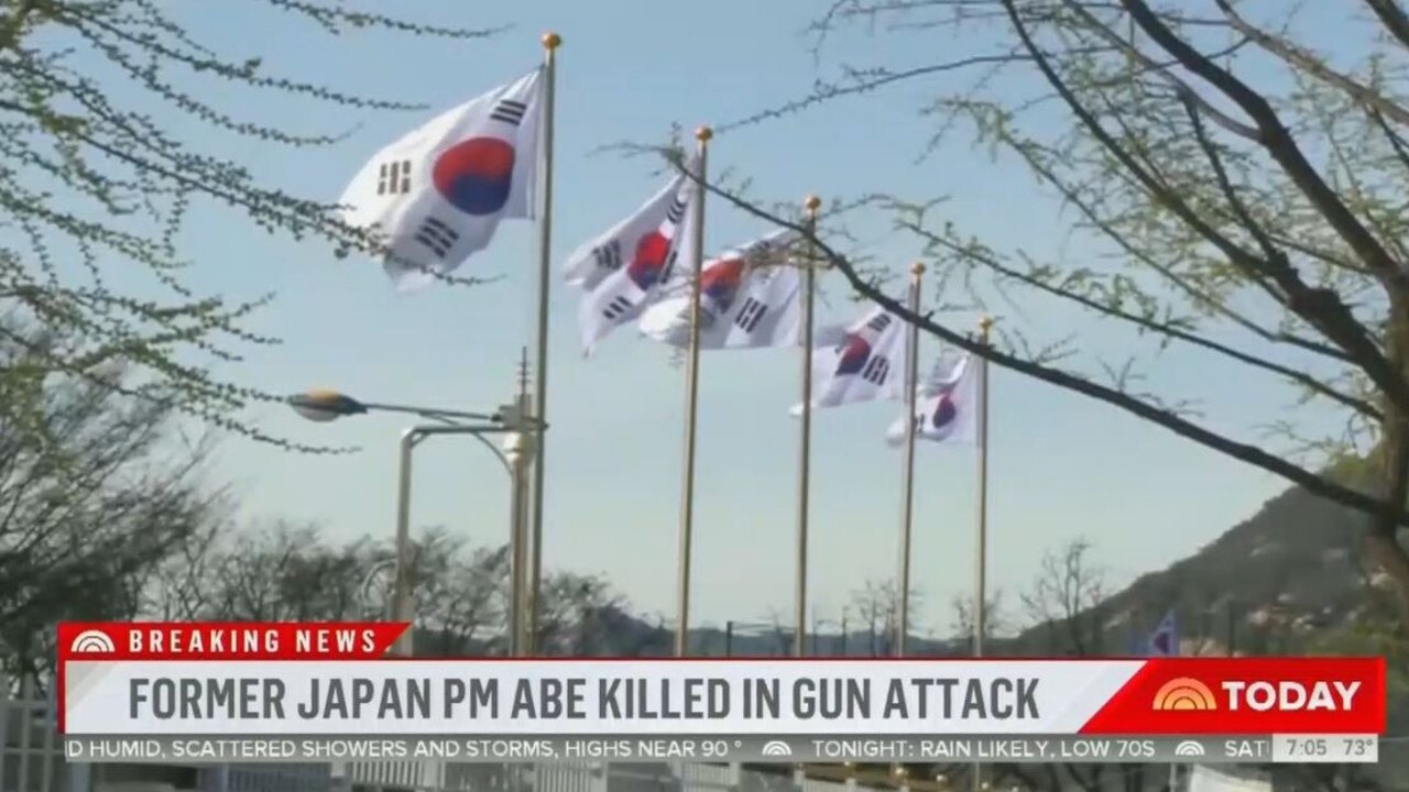 Shinzo Abe est mort: NBC’s Today se moque d’une erreur de drapeau alors qu’il rapporte la mort