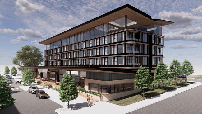 Artist’s impression of the $30m Panorama Hotel. Picture: Cox Architecture