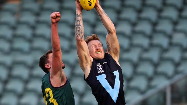 Jhye Baddeley- Kelly in action for Vic Metro in 2019. Picture: Chris Kidd