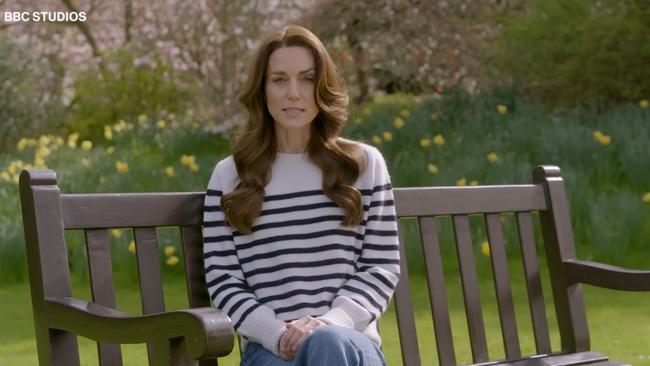 Kate opened up about her cancer diagnosis earlier this year in an emotional video.