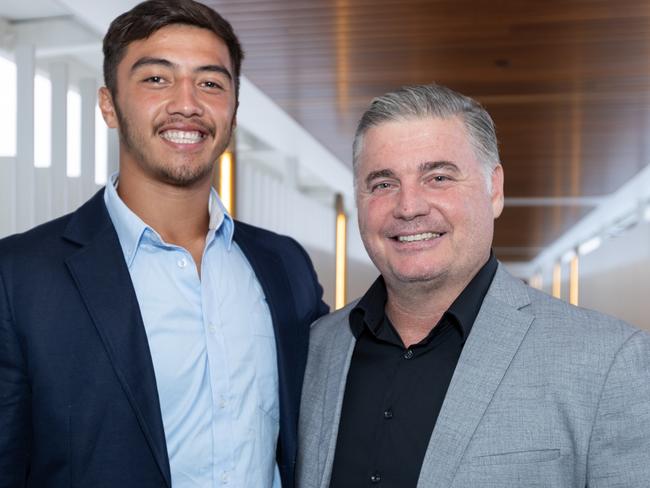 Prominent player manager Chris Orr (right) has blocked Buzz Rothfield. Picture: Celeste Humphrey