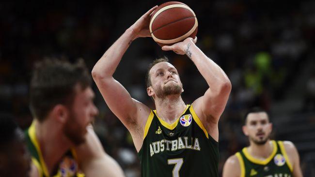 Joe Ingles paced the Boomers in the first half.