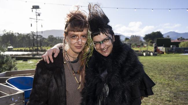 Ira Beck and Ariel Adeline. Willie Smiths Mid-Winter Festival. Picture: Caroline Tan