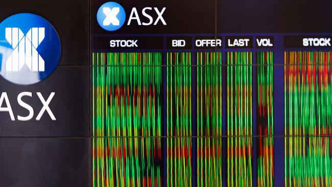 The ASX closes slightly below the 8500 point mark on Tuesday’s close. Picture: NewsWire / Max Mason-Hubers