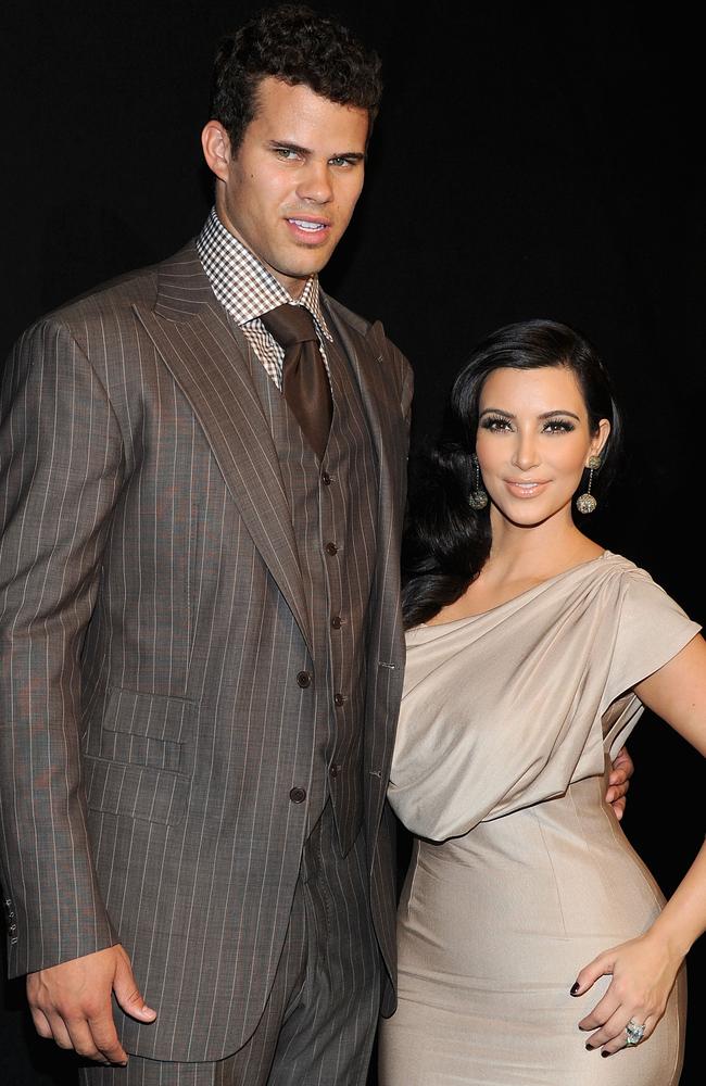 Humphries and Kardashian in 2011. Picture: Jamie McCarthy/Getty Images