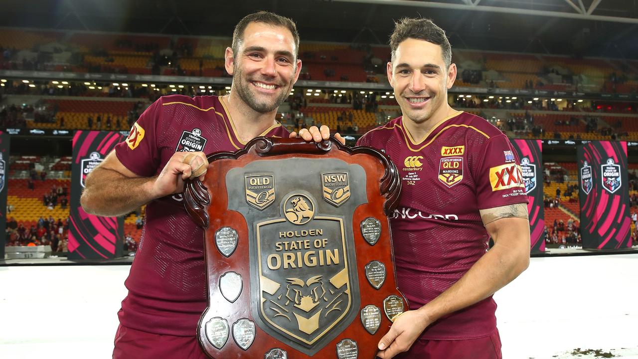 Cameron Smith is set to join Billy Slater on the Maroons coaching staff for 2022. Picture: Getty Images.