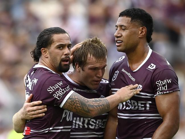 Manly have signed Taniela Paseka to a lifetime deal. Credit: NRL Images.