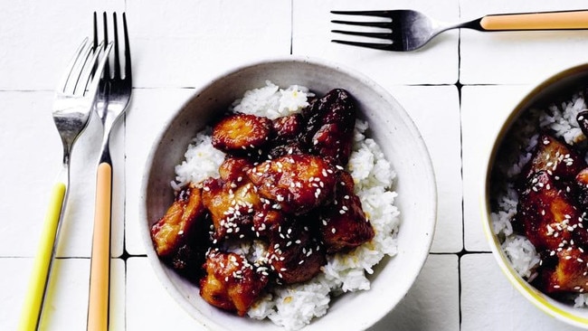 Jasmin Weston's sticky sesame chicken