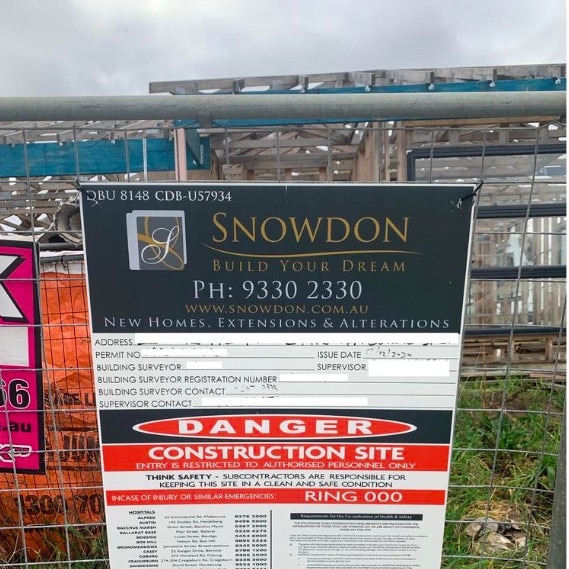 Snowdon’s slogan is “build your dream” but many creditors and customers say it has turned into a nightmare.