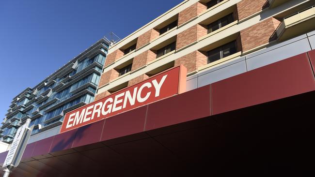 The emergency department has been rated “extremely busy” with expected wait times between 90 minutes and four-and-a-half hours. Picture: Alan Barber