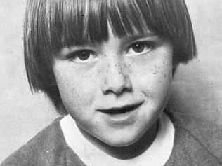 Kylie Maybury, six year old girl found murdered in her Preston home. nov. 1984. p/ /murders Picture: Photo File