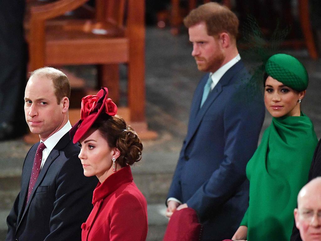 March 9 2020 saw the final engagement for Harry and Meghan with his family, including the Queen, at a Commonwealth Day Service in London. The couple had flown back to the UK without son Archie for a handful of public appearances before giving up royal duties and resuming their new overseas. Reports suggested the Queen was disappointed Archie didn’t make the trip and “heartbroken” at the thought of not seeing him grow up. Picture: Getty