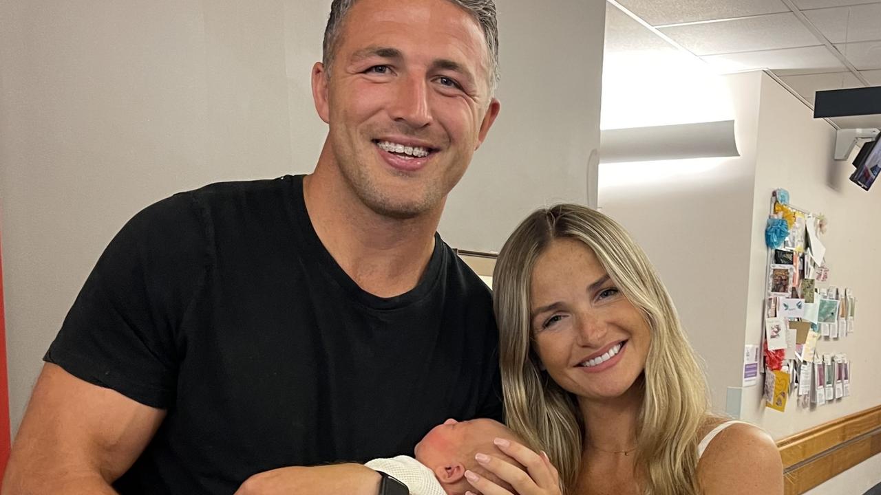 Sam Burgess and fiancee Lucy Graham celebrate birth of first child | Daily  Telegraph