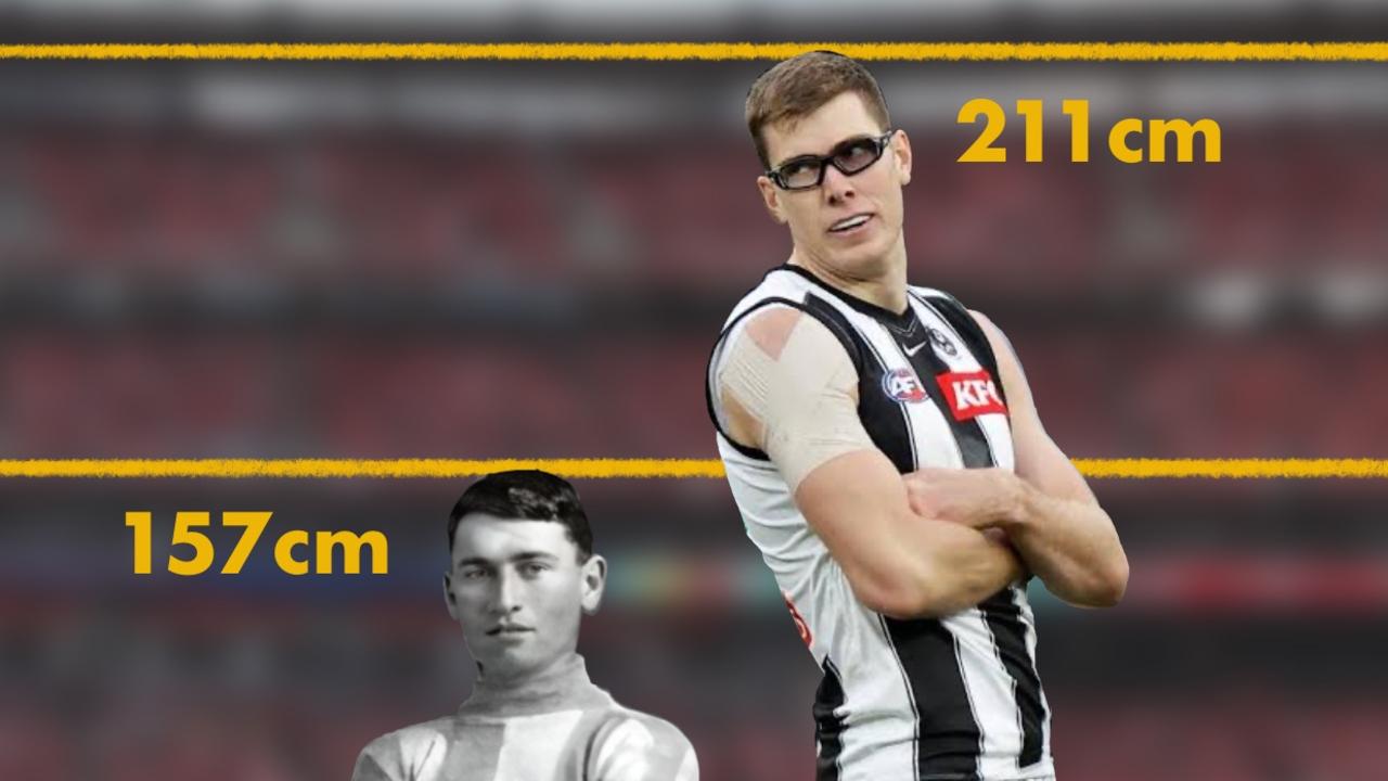 Mitchell Toy Tallest and shortest AFL/VFL players in history Geelong